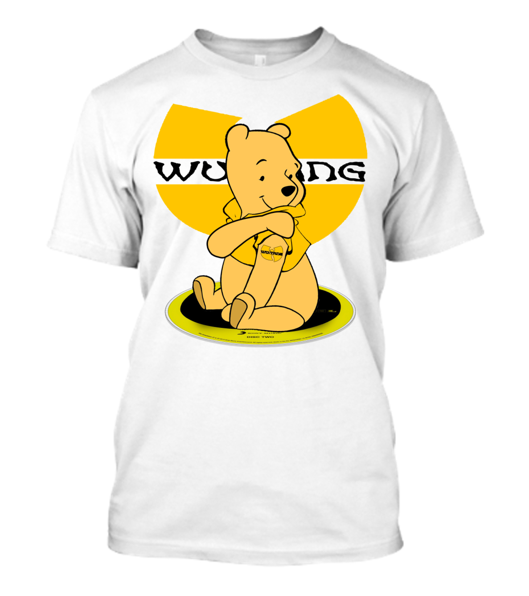 Winnie Pooh Wu Tang Clan Mashup T-Shirt