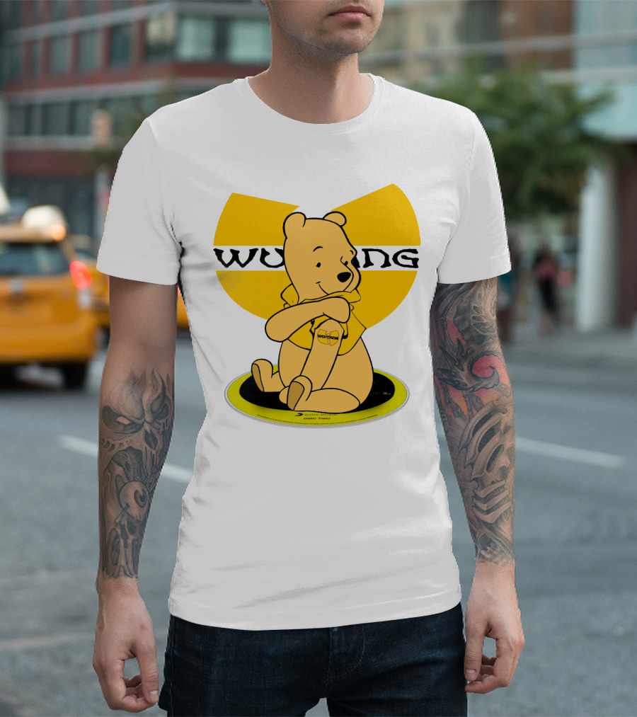 Winnie Pooh Wu Tang Clan Mashup T-Shirt