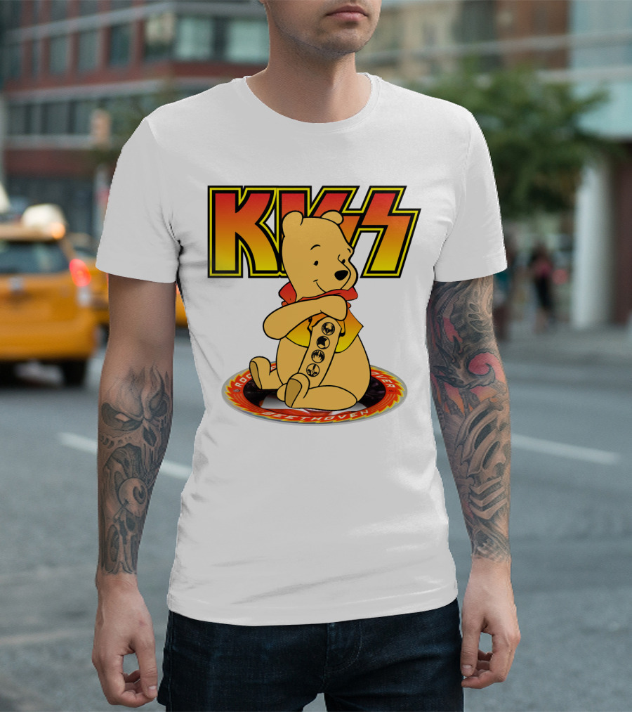 KISS Pooh Beethoven Band T-Shirt