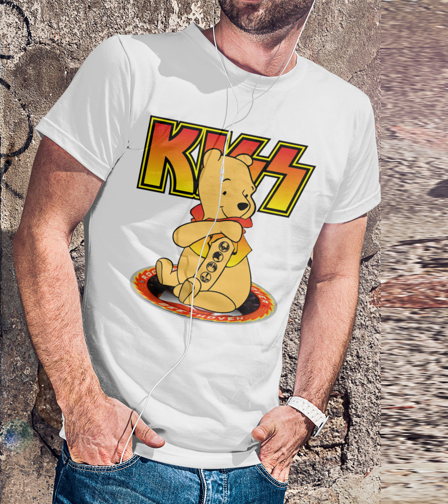 KISS Pooh Beethoven Band T-Shirt