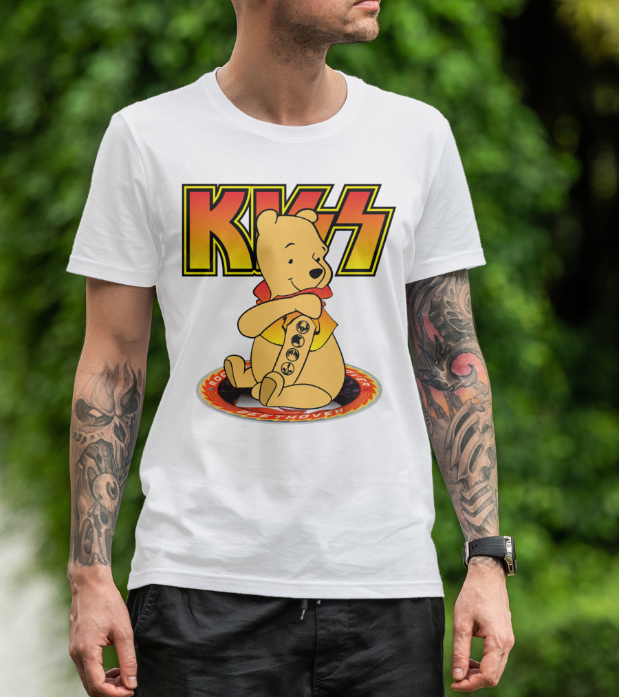 KISS Pooh Beethoven Band T-Shirt
