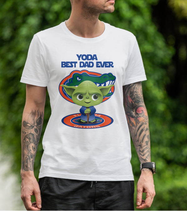 Yoda Best Dad Ever Florida Gators T-Shirt