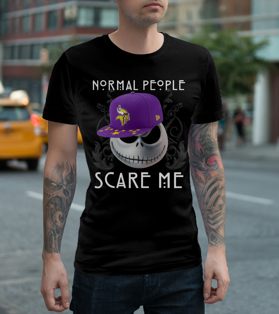 NORMAL PEOPLE SCARE ME JACK VIKINGS T-Shirt