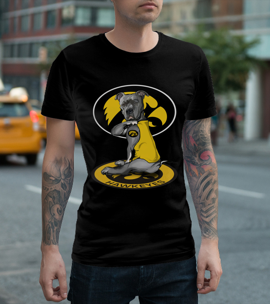 Iowa Hawkeyes Football Bulldog Supporter 2024 T-Shirt