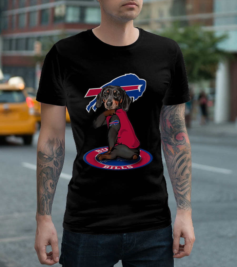 Buffalo Bills Logo Dog T-Shirt