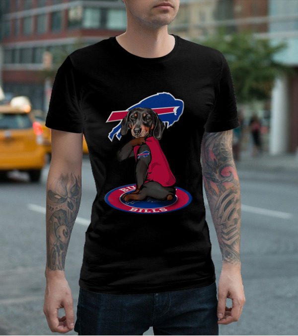 Buffalo Bills Logo Dog T-Shirt