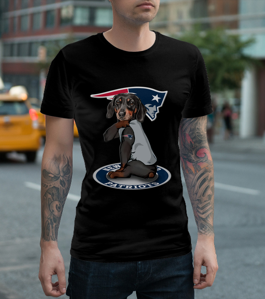 New England Patriots Dog T-Shirt