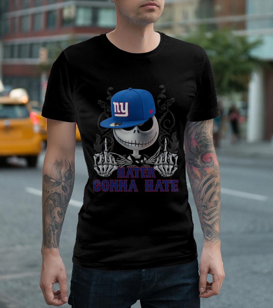 Hater Gonna Hate Ds001-21 New York Giants T-Shirt