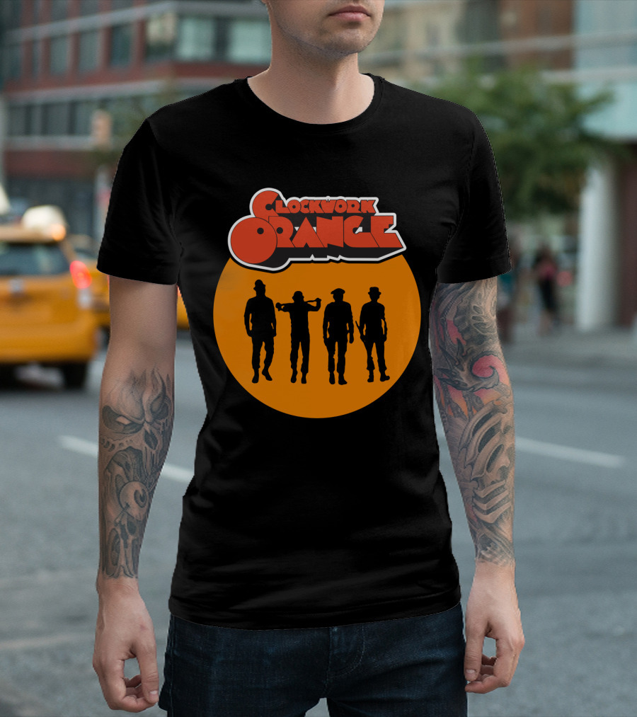 Clockwork Orange Silhouettes Ensemble T-Shirt