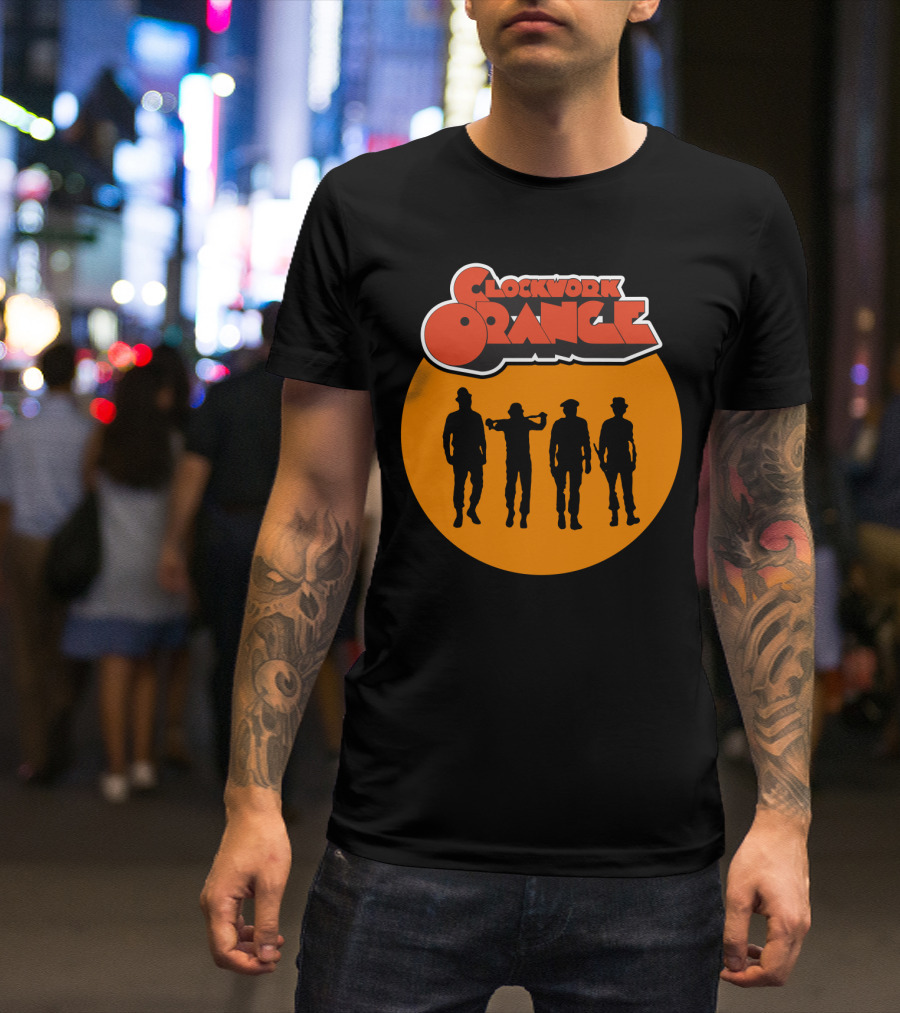 Clockwork Orange Silhouettes Ensemble T-Shirt