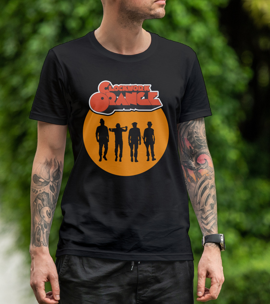Clockwork Orange Silhouettes Ensemble T-Shirt