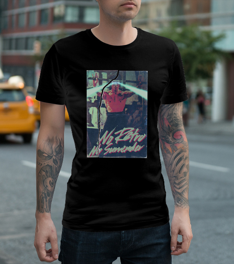 No Retreat No Surrender 80s Martial Arts Action T-Shirt