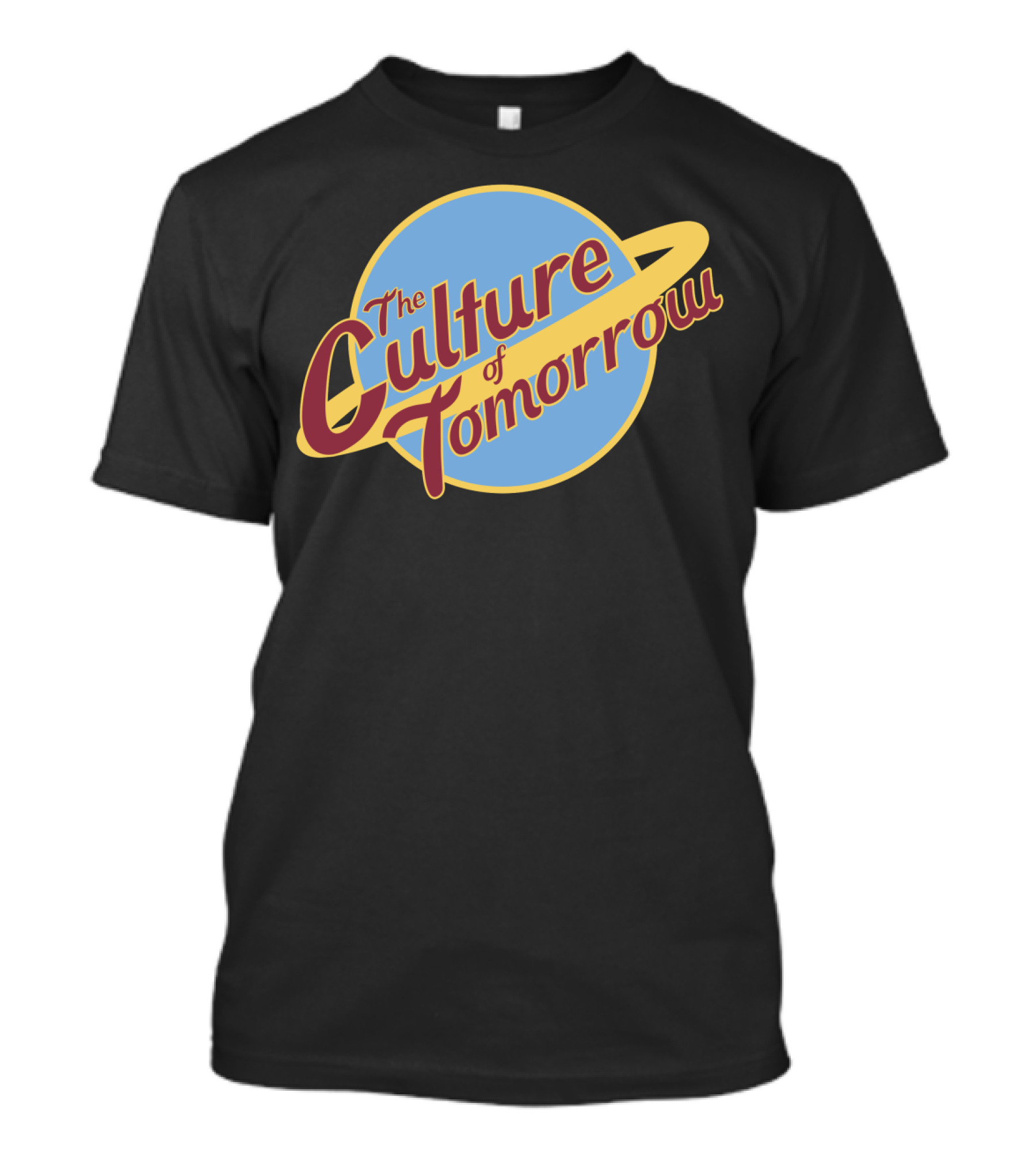 The Culture Of Tomorrow With Retro Planetary Rings T-Shirt