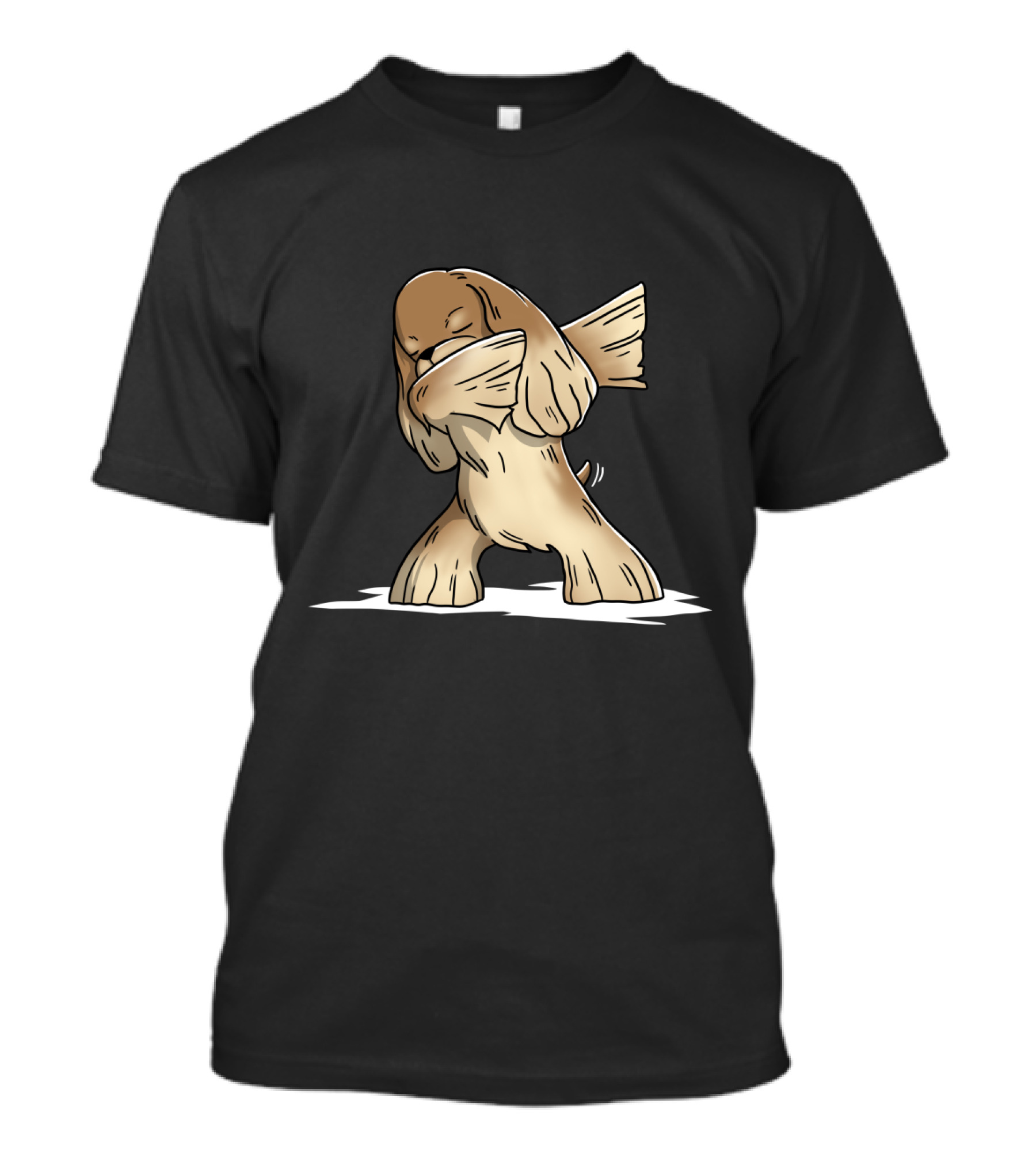 Cocker Spaniel Dog Doing Dab Dance Move In Cute T-Shirt