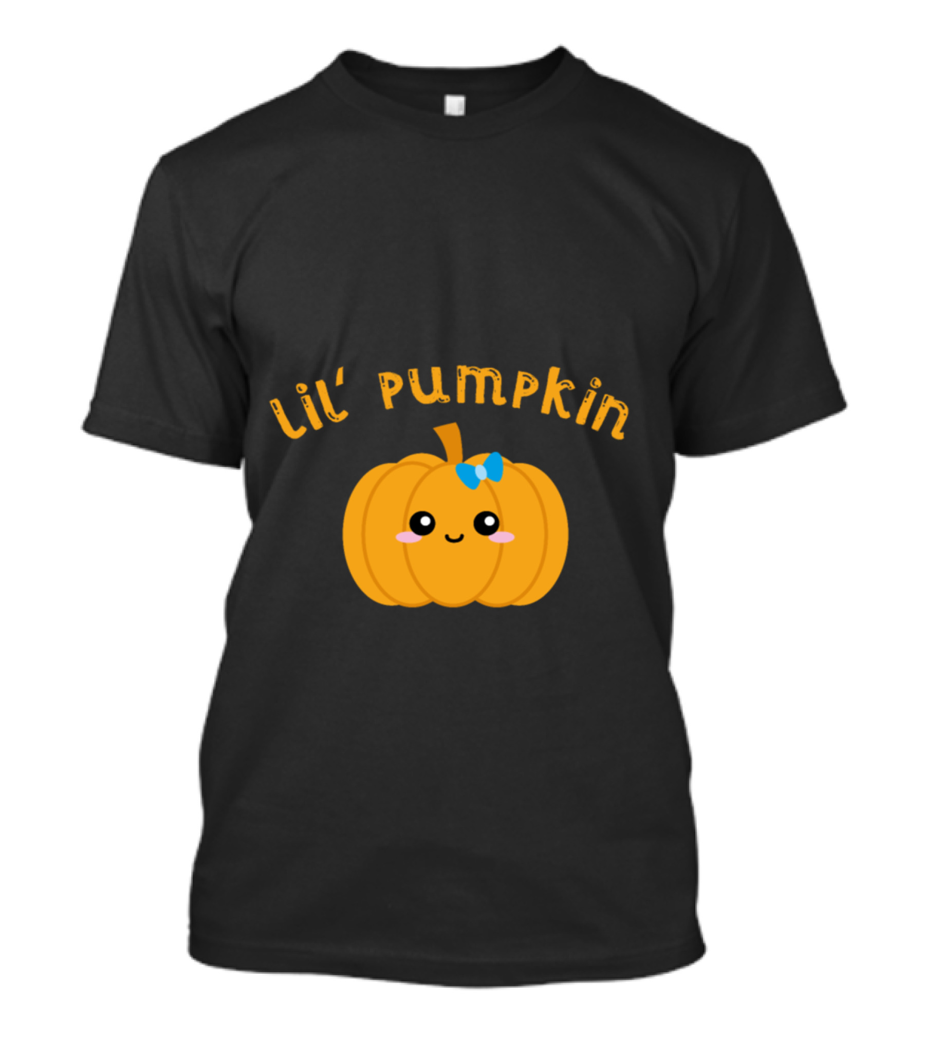 Lil' Pumpkin Pregnancy Halloween Maternity Baby Boy T-Shirt
