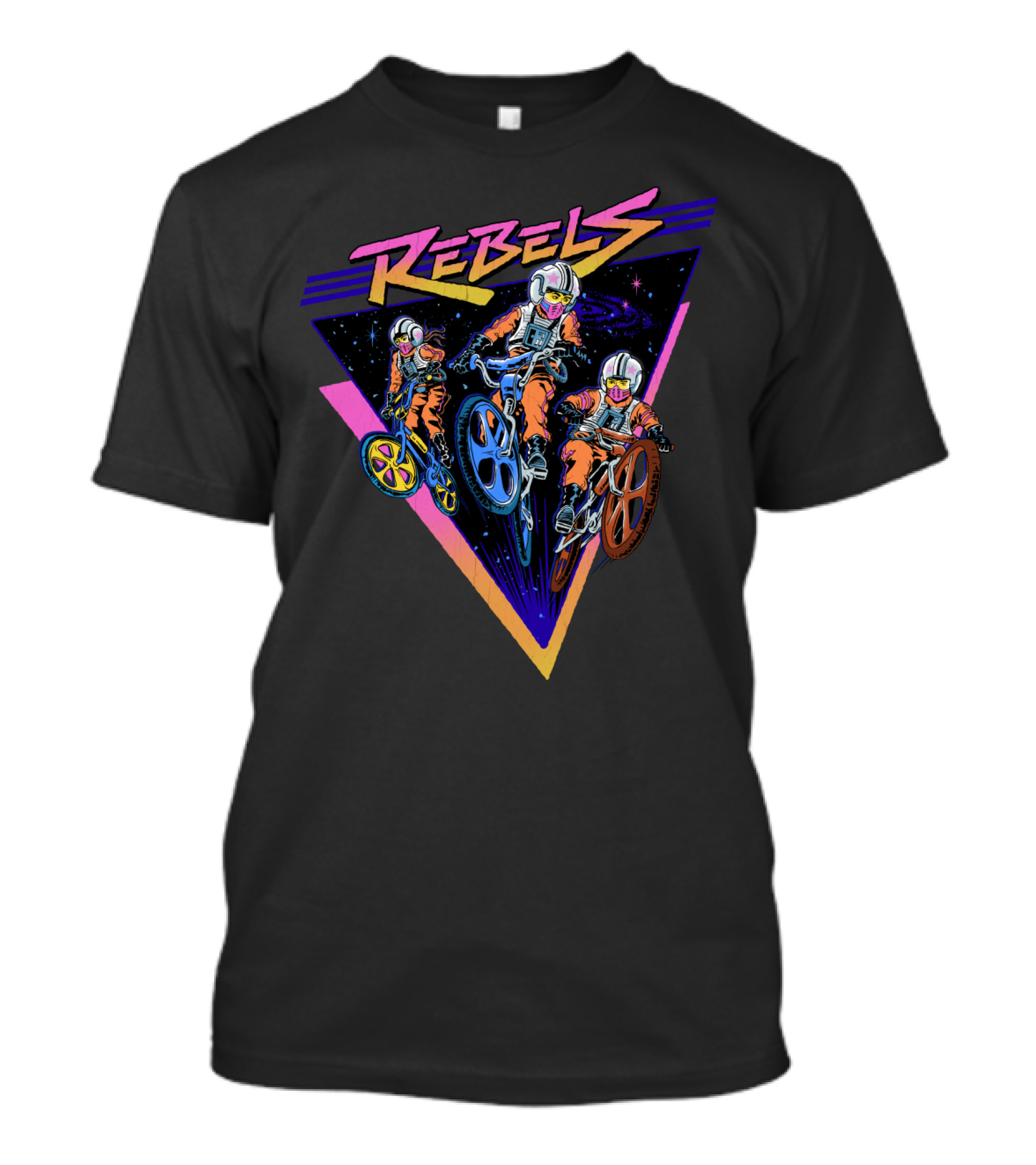 Rebels BMX Space Adventure Galaxy Riders T-Shirt