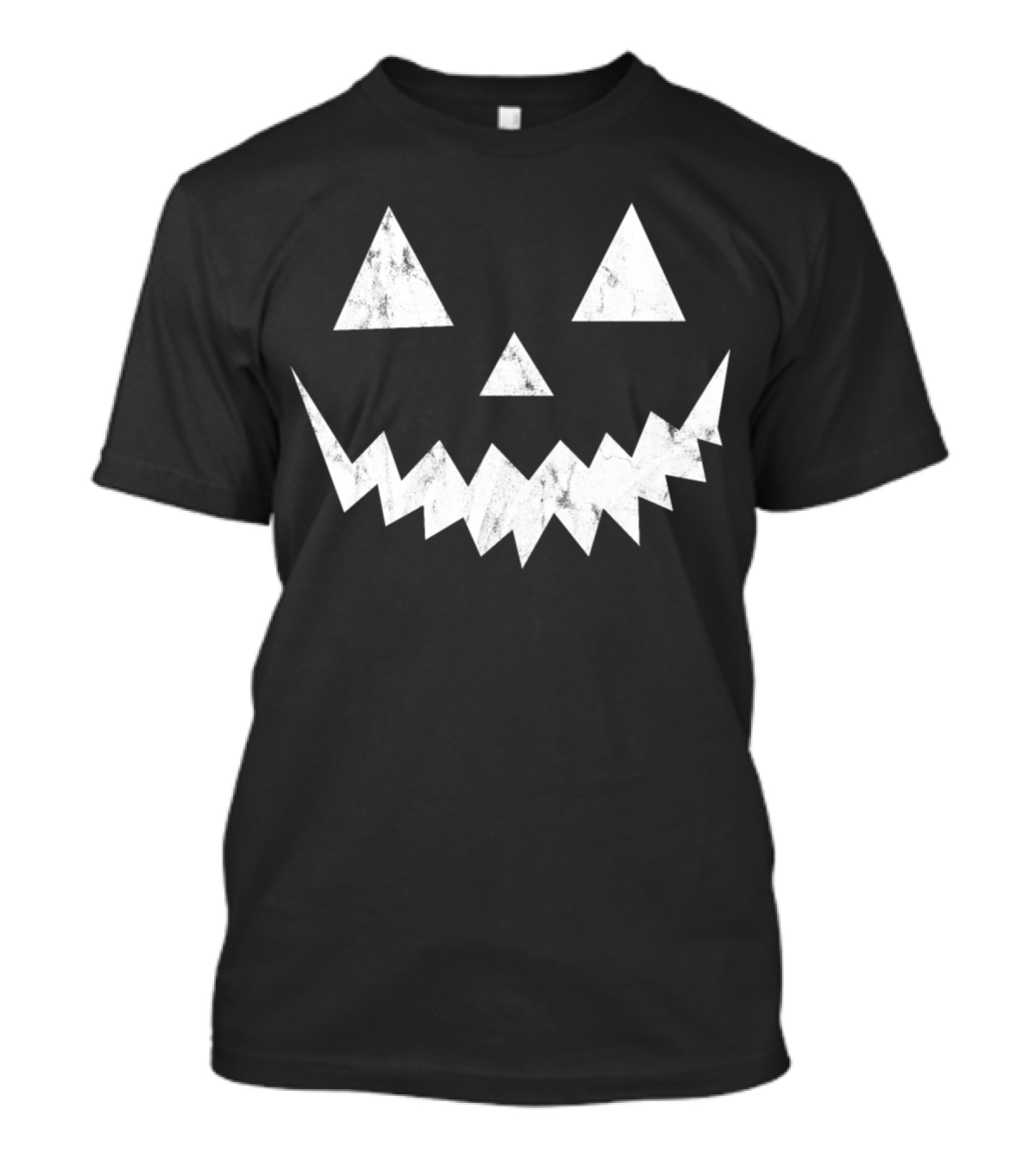 Halloween Spooky Smiling Pumpkin Face T-Shirt