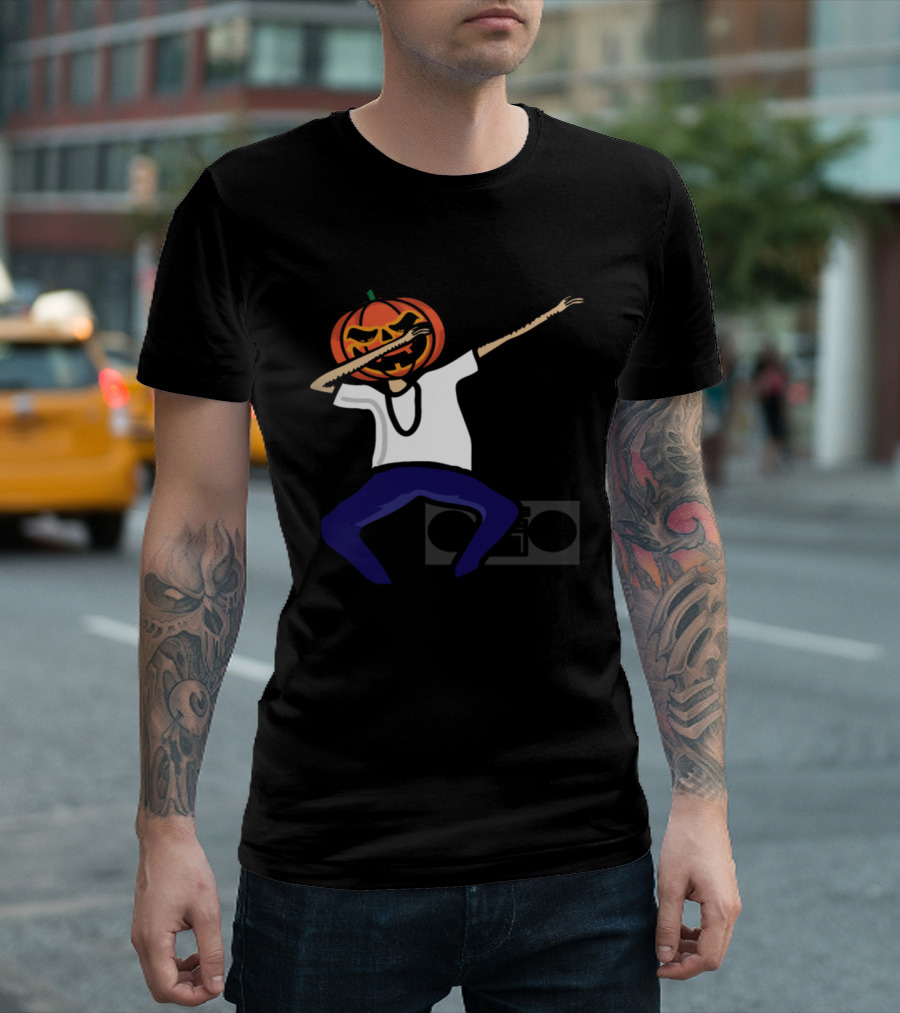 PUMPKIN DAB DANCER WITH BOOMBOX T-Shirt