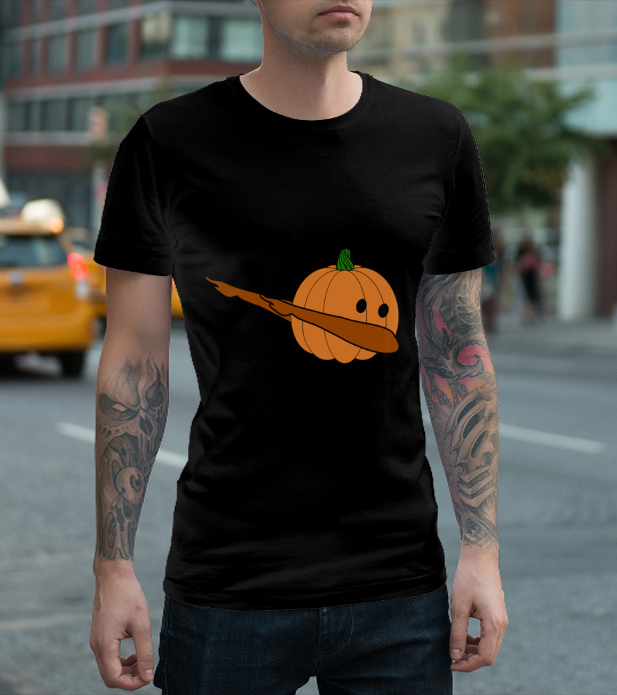 Dabbing Pumpkin Halloween Dab T-Shirt