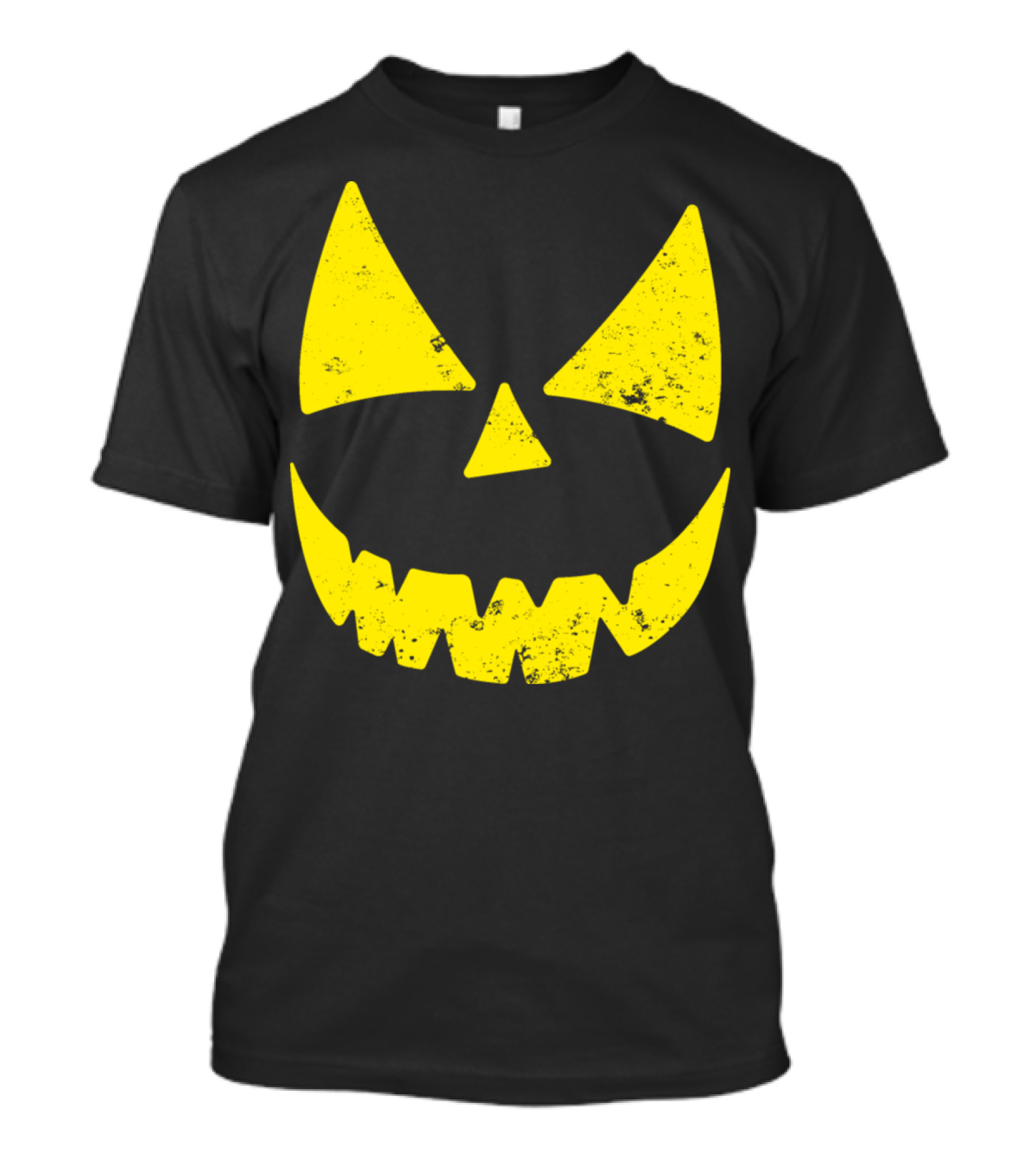 Halloween Jack O Lantern Pumpkin Face T-Shirt