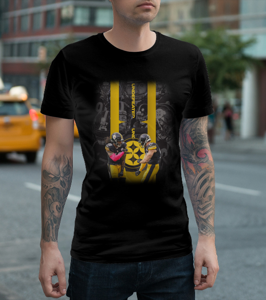 Here We Go Undefeated Steelers T-Shirt
