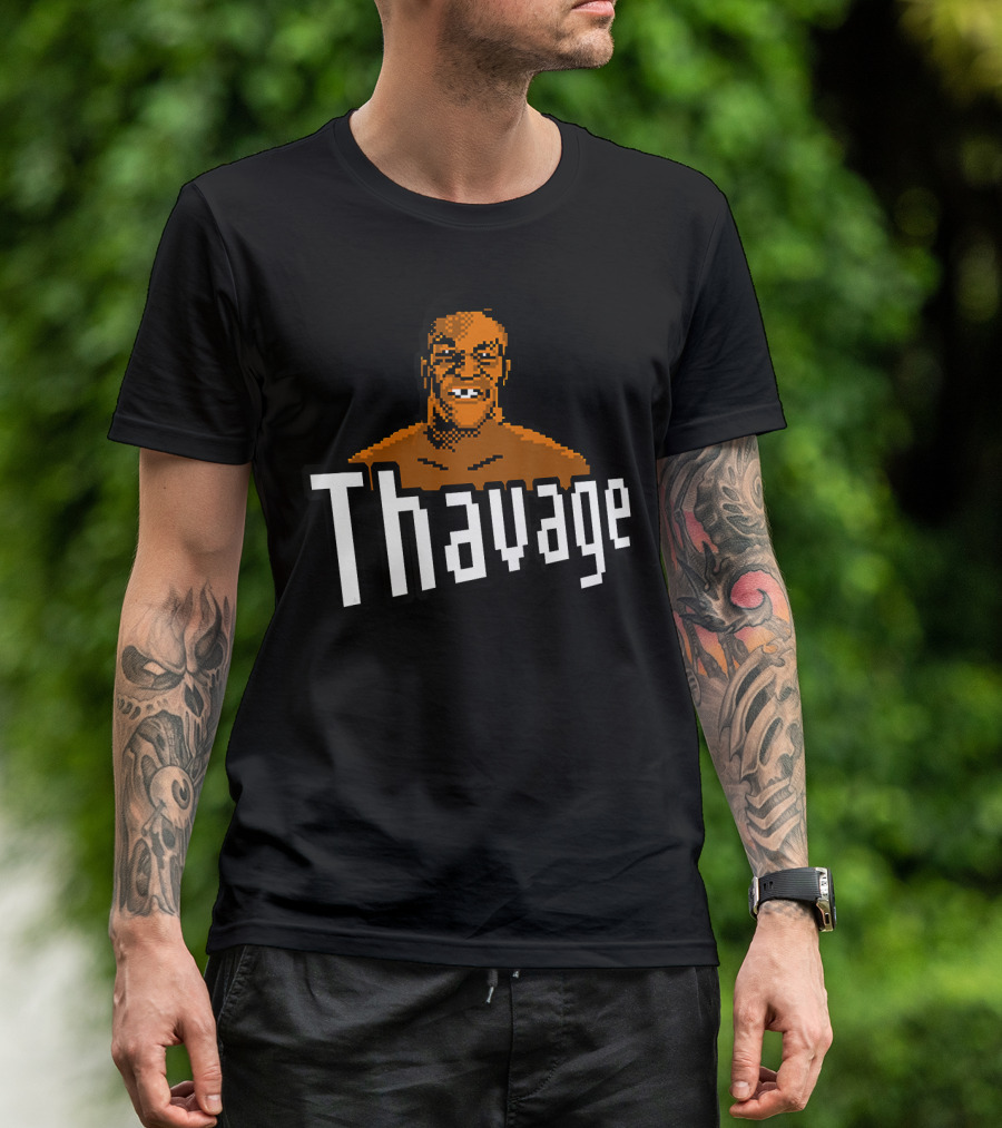 8 Bit Thavage Funny Thuprem Casual Wear T-Shirt