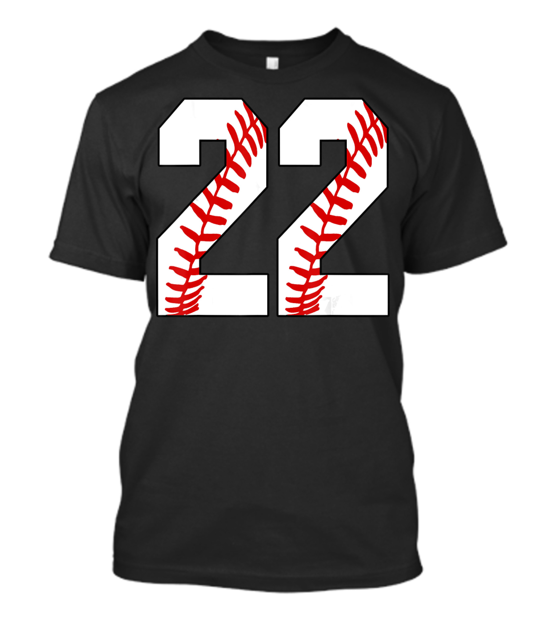 22 Baseball Birthday Twenty Two 22 T-Shirt