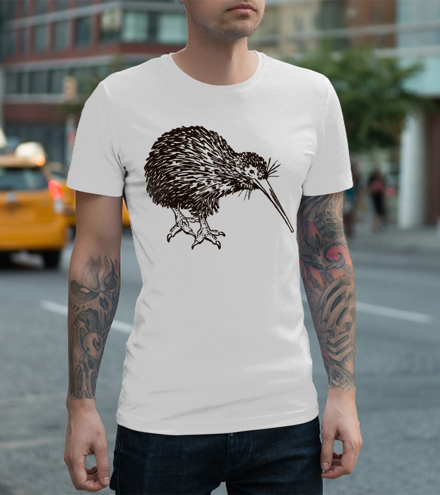 Awesome New Zealand Kiwi Bird Wild Animal T-Shirt