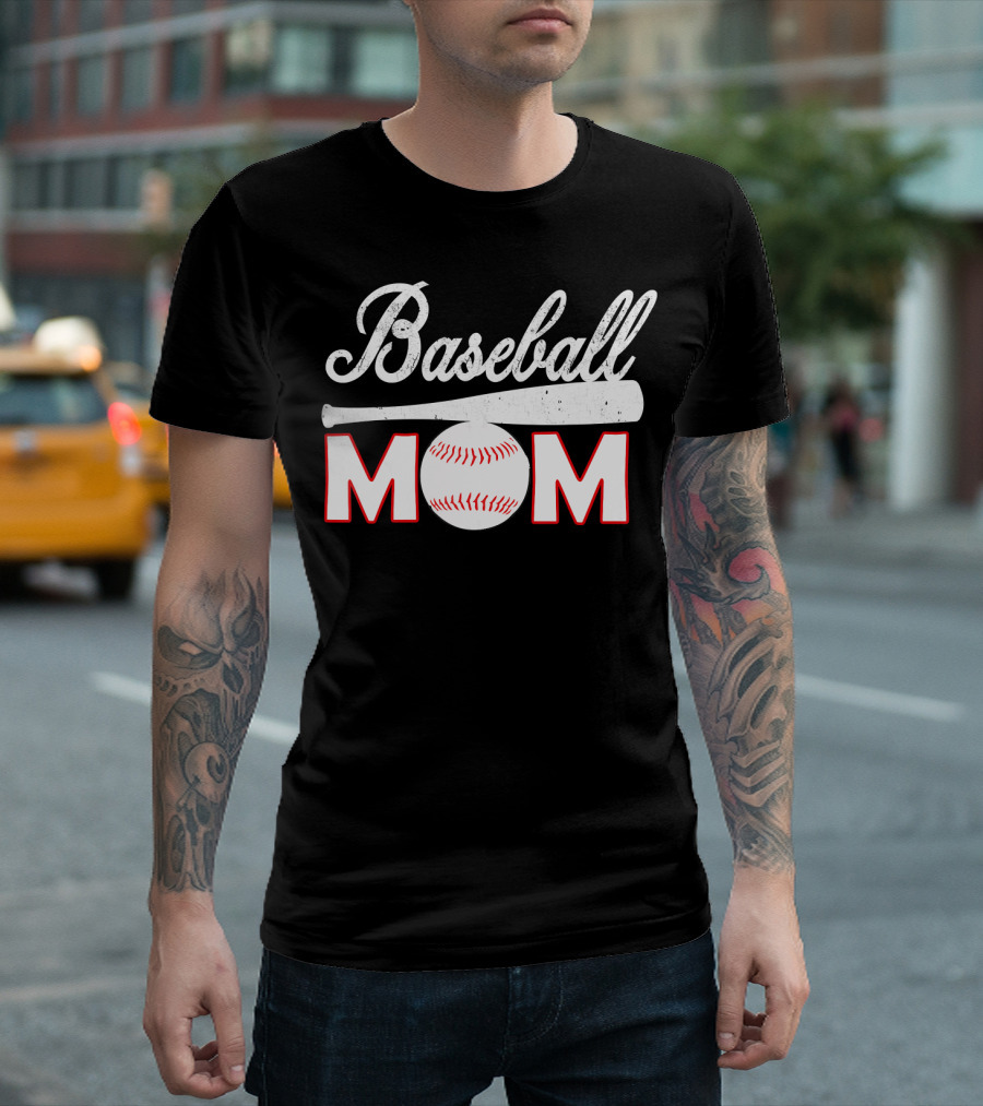 Baseball Mom Team Best Women T-Shirt