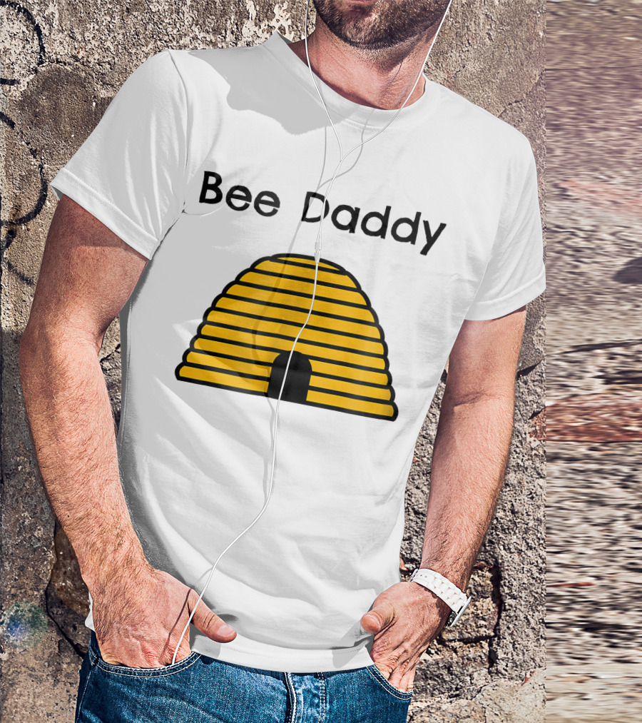 Bee Daddy Mens Beekeeper Beehive T-Shirt