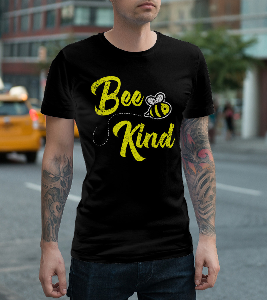 Bee Kind Be Kind Teacher Busy Like Bee T-Shirt