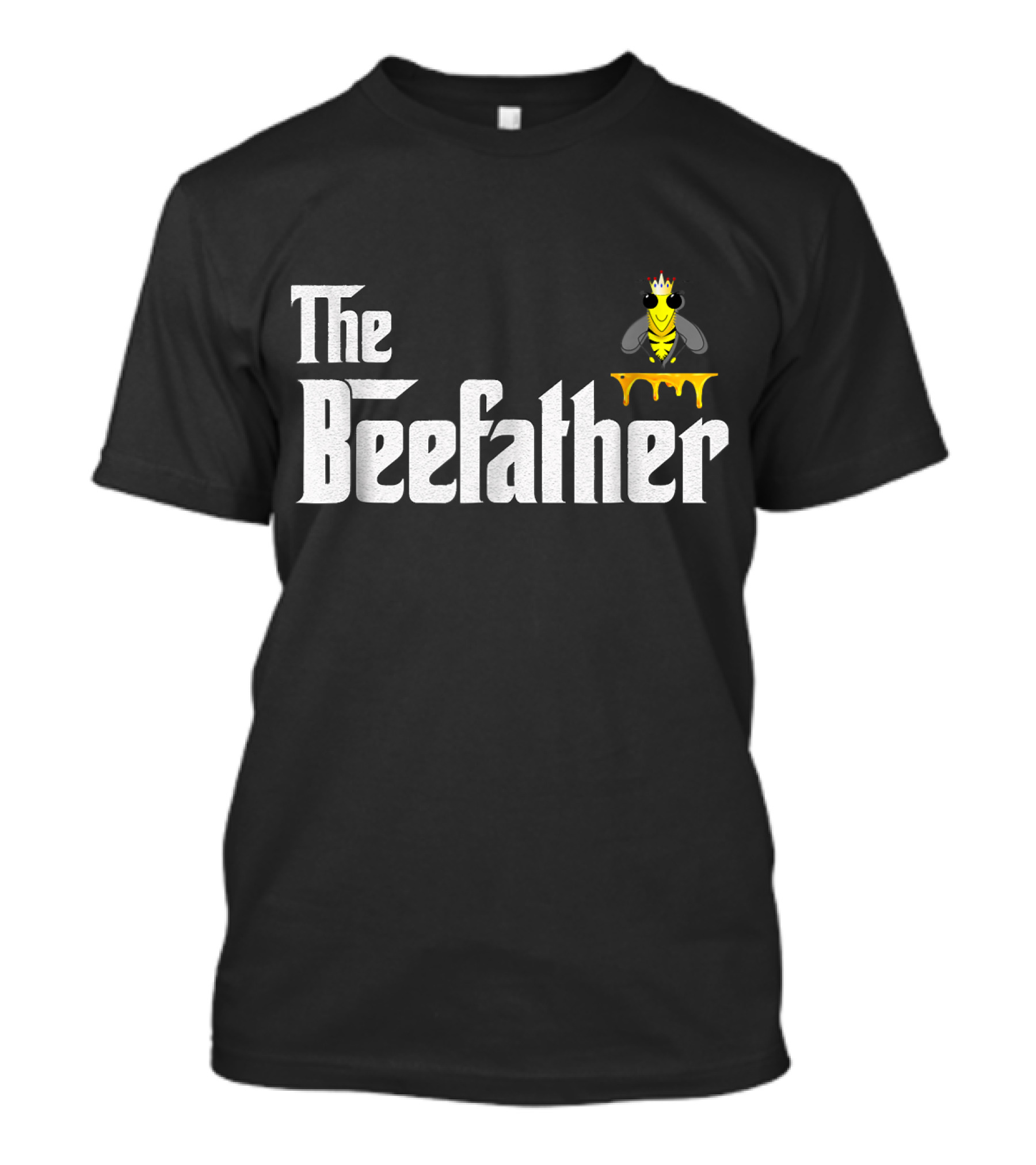 The Beefather Honey Bees Beekeeper Monarch Bee T-Shirt