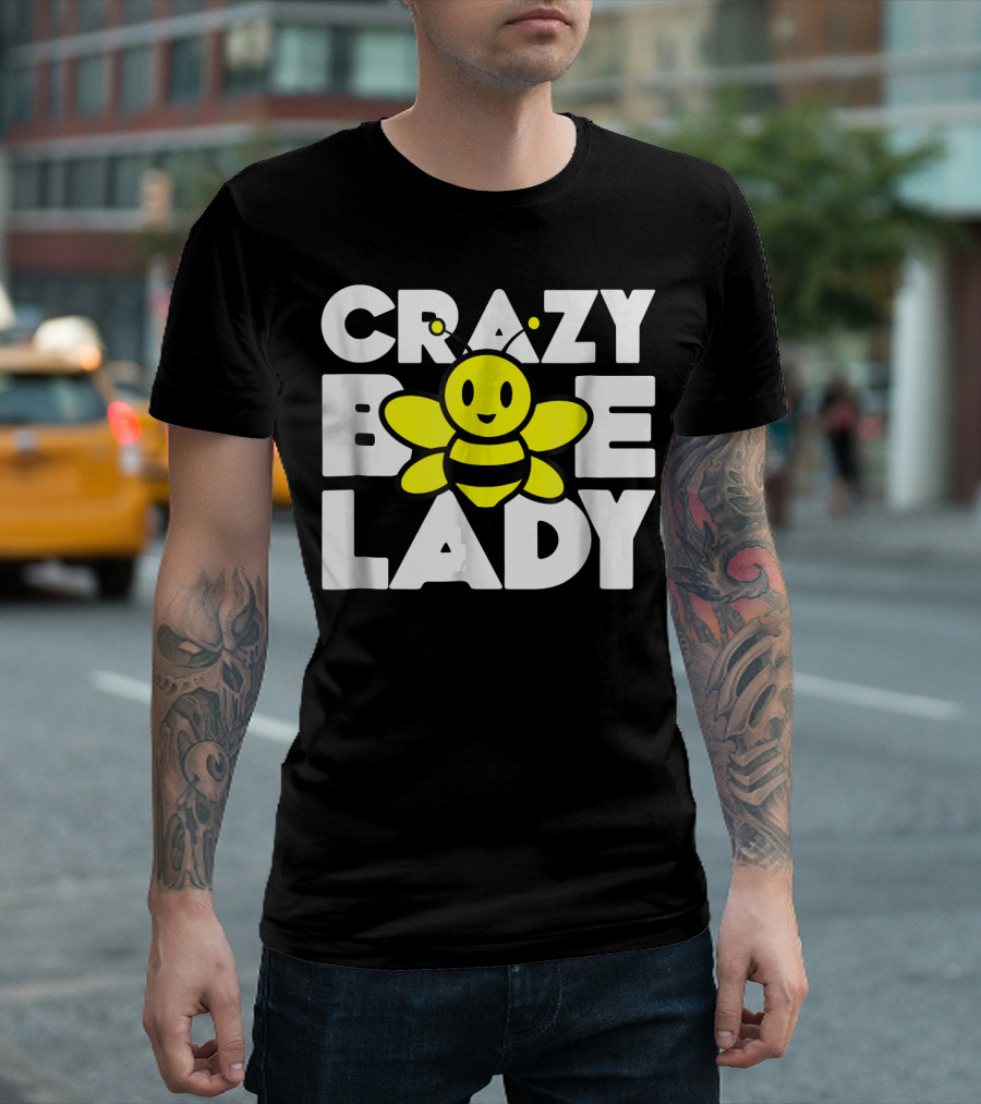 Crazy Bee Lady T-Shirt
