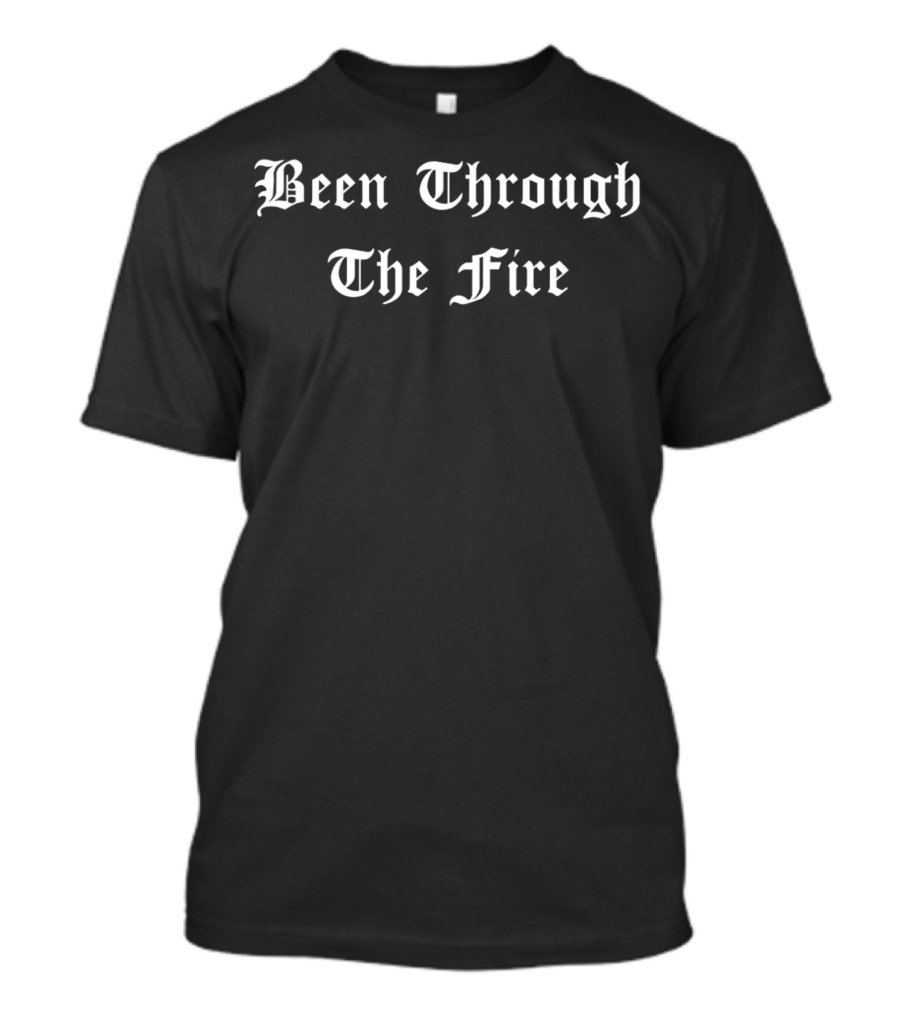 Been Through The Fire Basketball T-Shirt