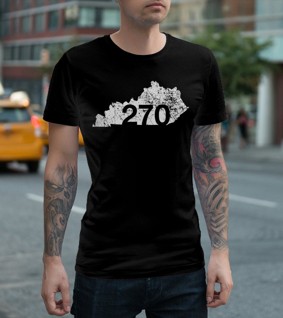 Bowling Green Hopkinsville Glasgow Kentucky Area Code 270 T-Shirt