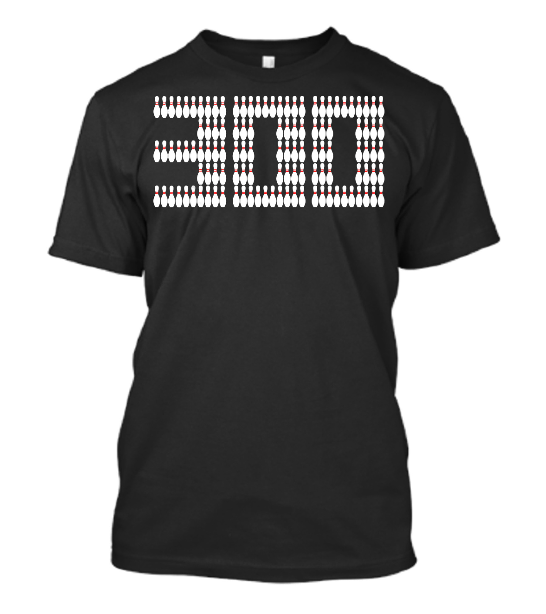 Bowling Perfect Game 300 120 Pins T-Shirt