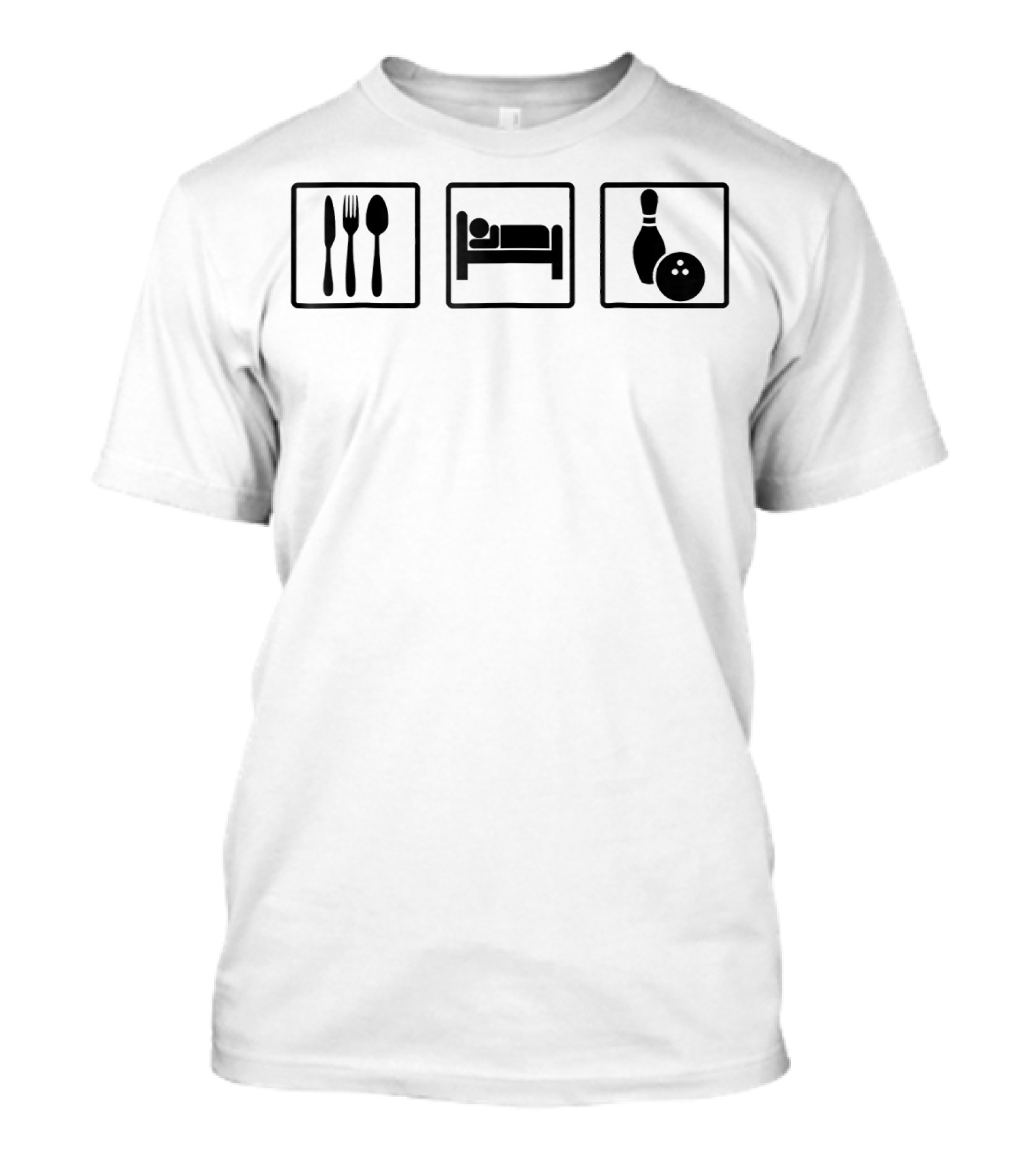 Eat Sleep Bowling Bowling T-Shirt