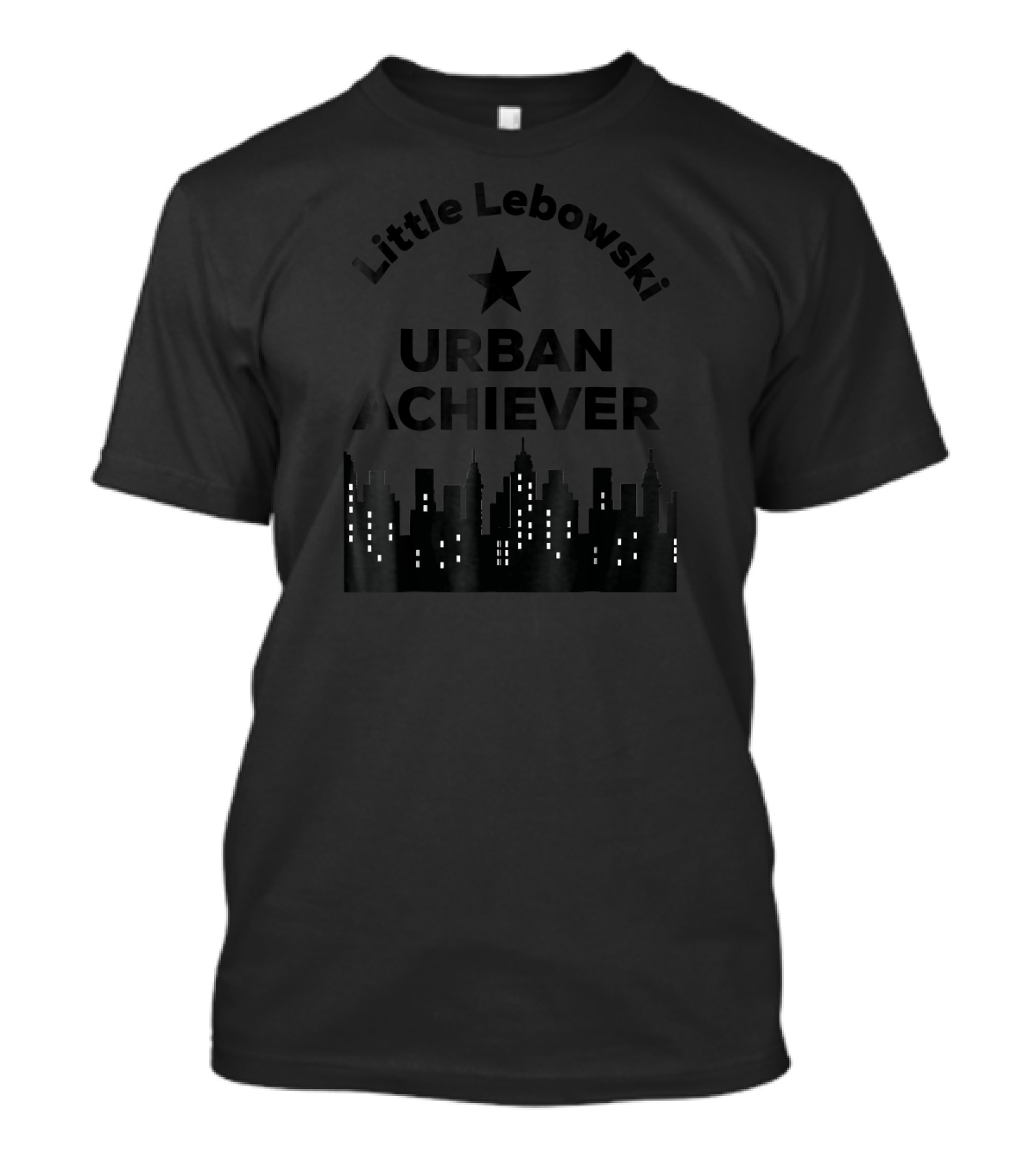 Little Lebowski Urban Achiever Bowling Skyline T-Shirt