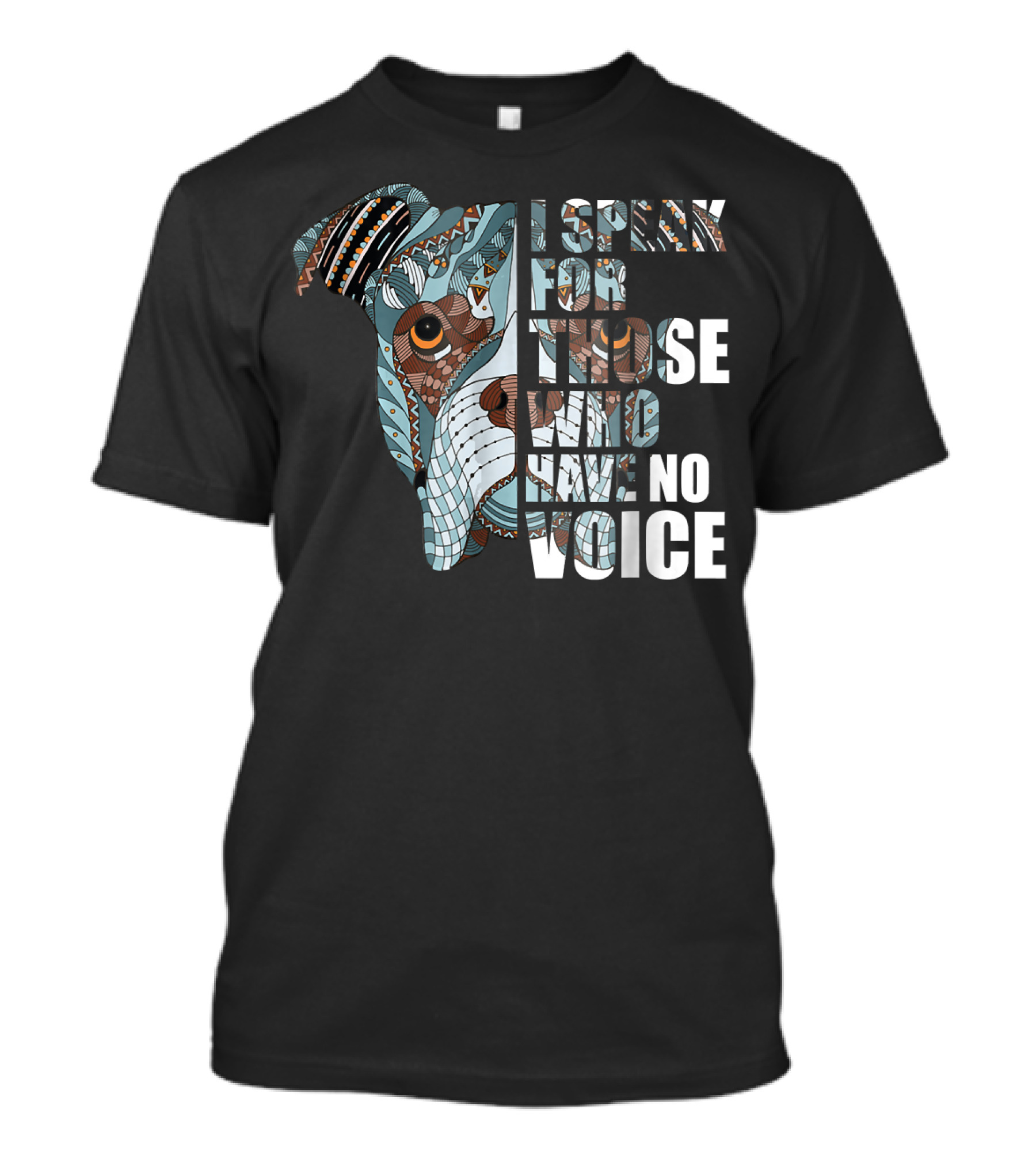 I Speak For Those Who Have No Voice Boxer Voice T-Shirt