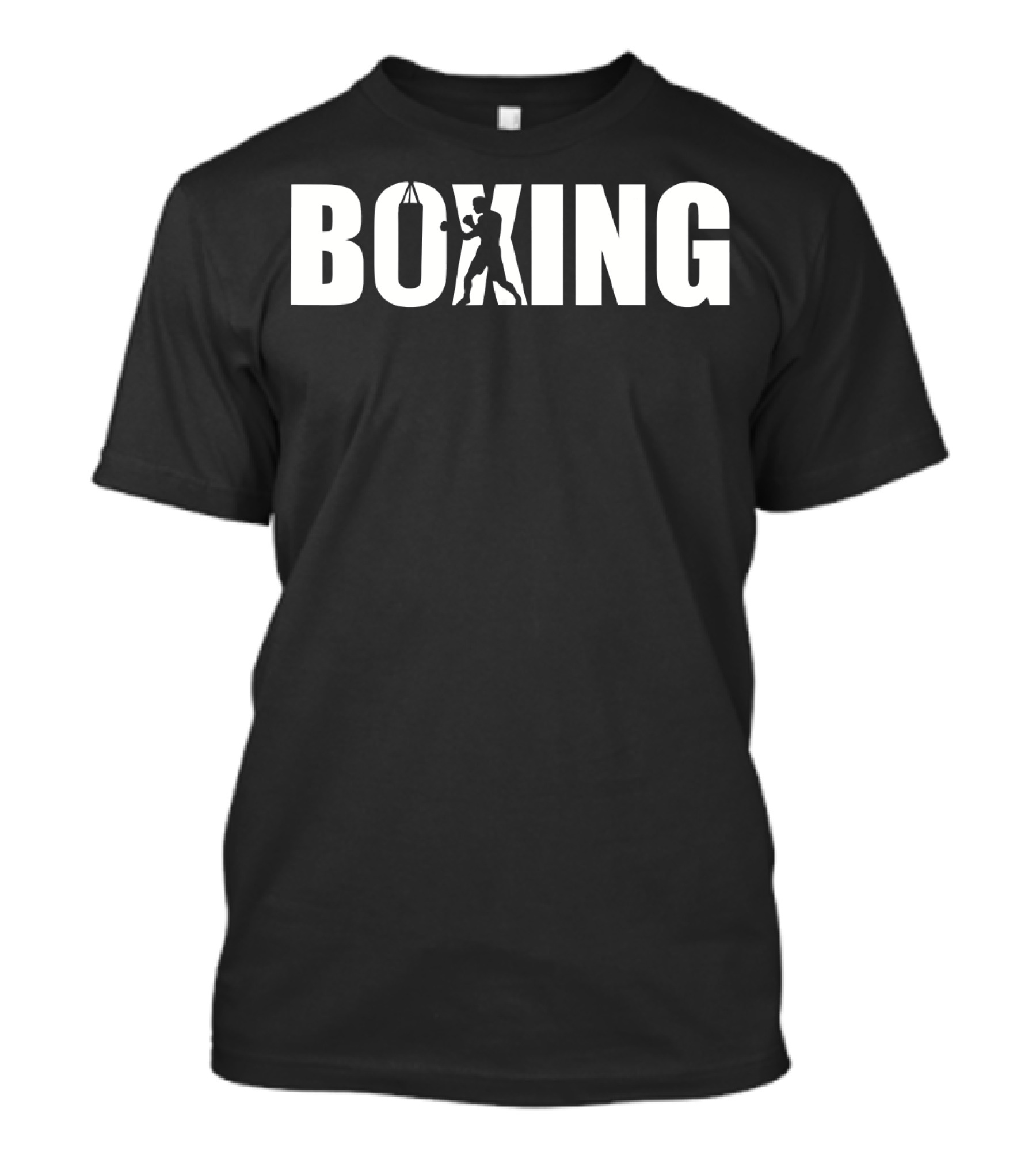 BOXING Boxer Silhouette Training T-Shirt