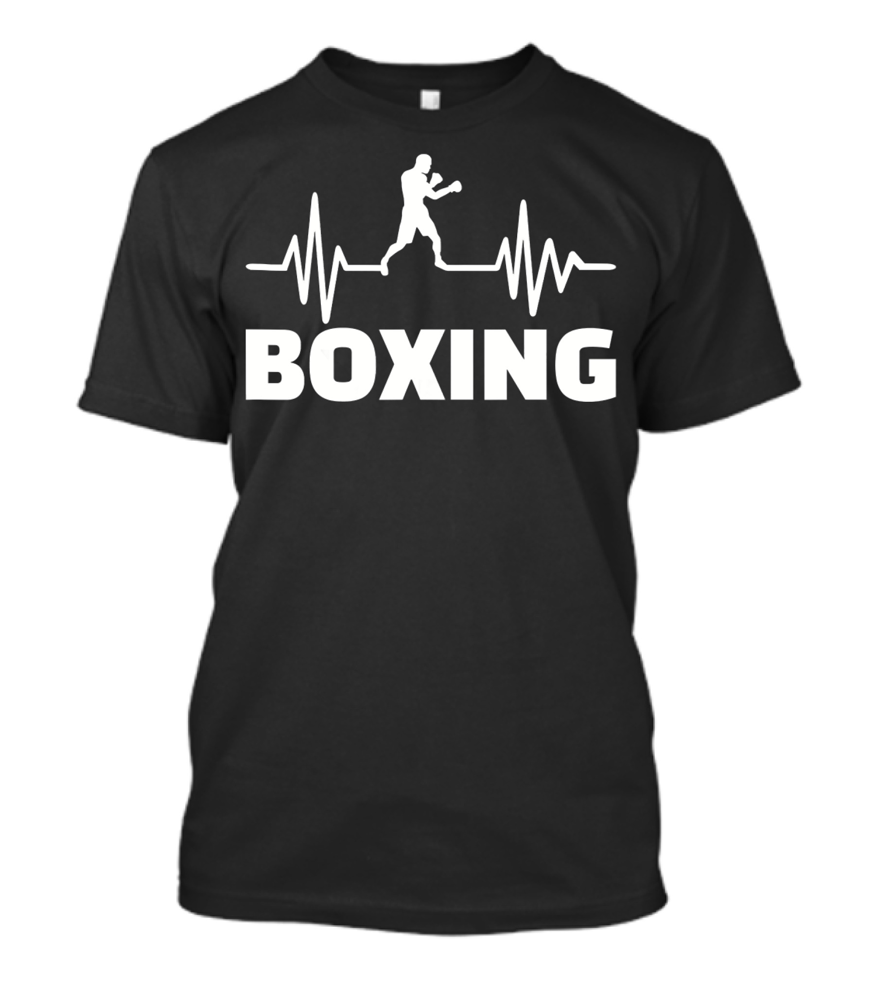 Boxing Heartbeat Frequency Fighter T-Shirt