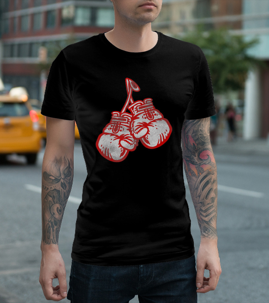 Boxing Gloves Hanging Iconic Boxer T-Shirt