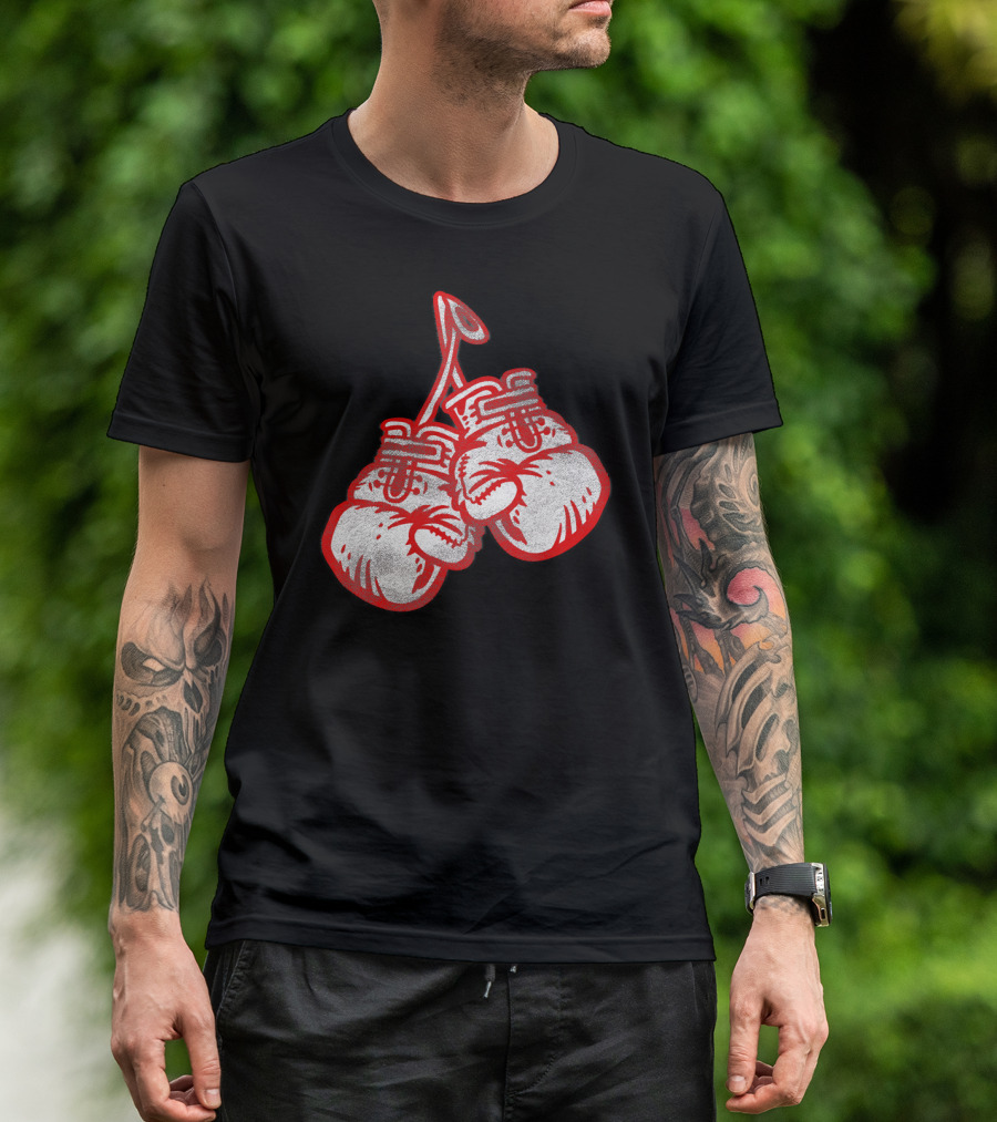 Boxing Gloves Hanging Iconic Boxer T-Shirt