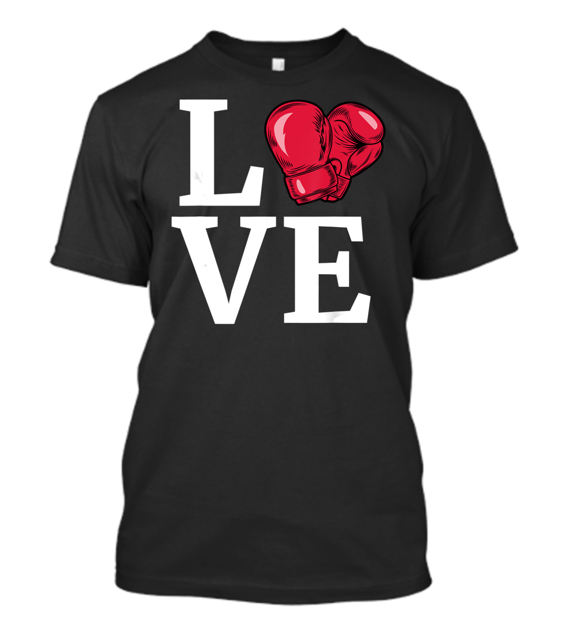 I Love Boxing Gloves Boxing T-Shirt