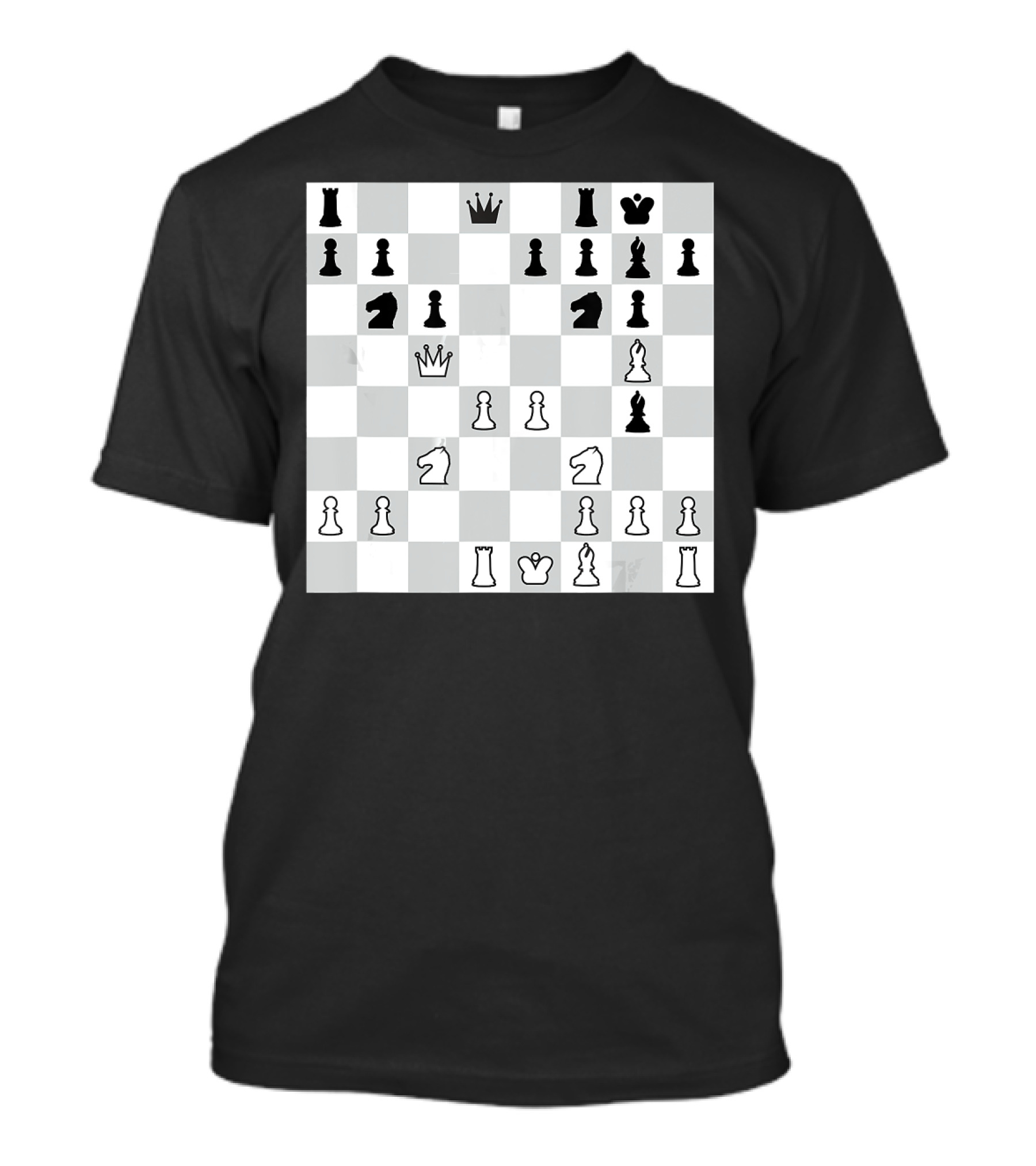 Chess Board Puzzle What's Your Next Move Game Strategy T-Shirt