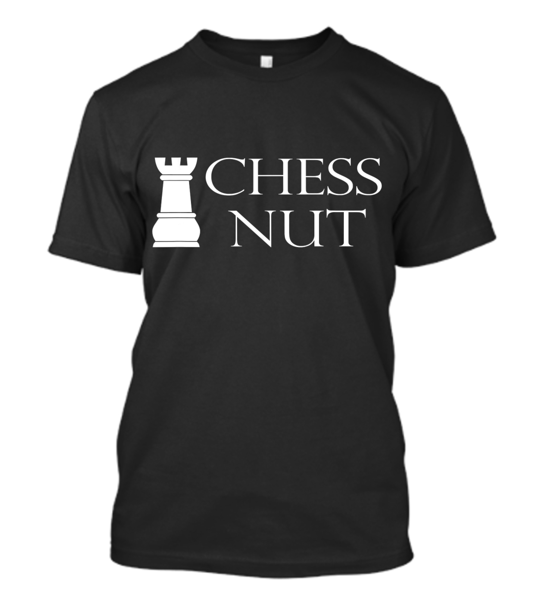 Chess Nut Funny For Chess Players Rook Text T-Shirt