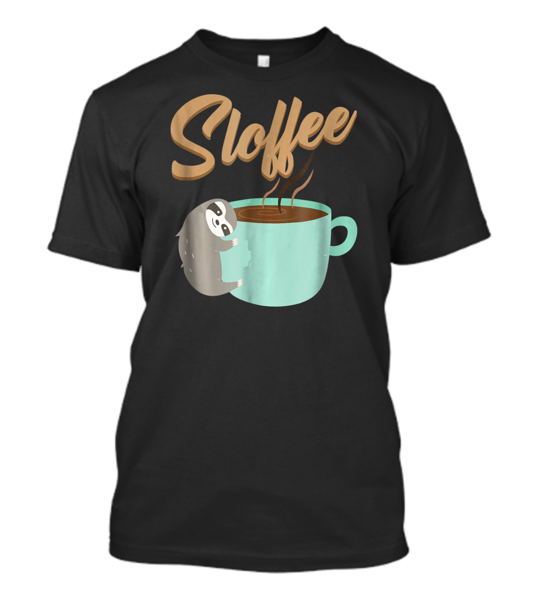 Sloffee Coffee Pun Sloth Caffeine T-Shirt