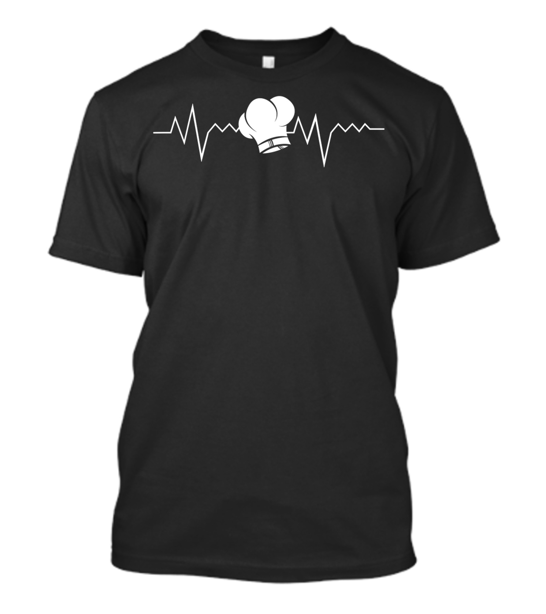 Heartbeat Chef Cook Cooking Passion T-Shirt