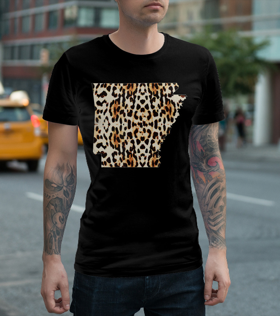 Arkansas State Leopard Cheetah T-Shirt