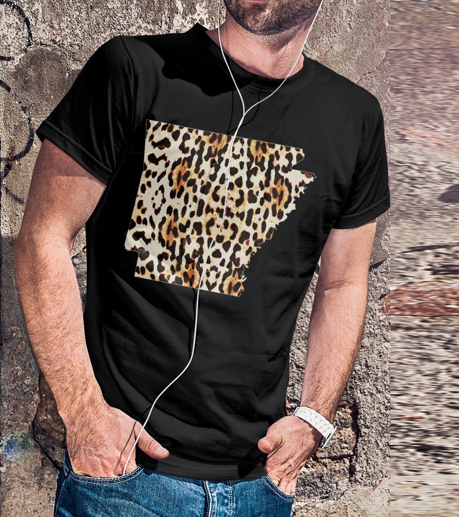 Arkansas State Leopard Cheetah T-Shirt